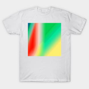 green red orange abstract texture background pattern T-Shirt